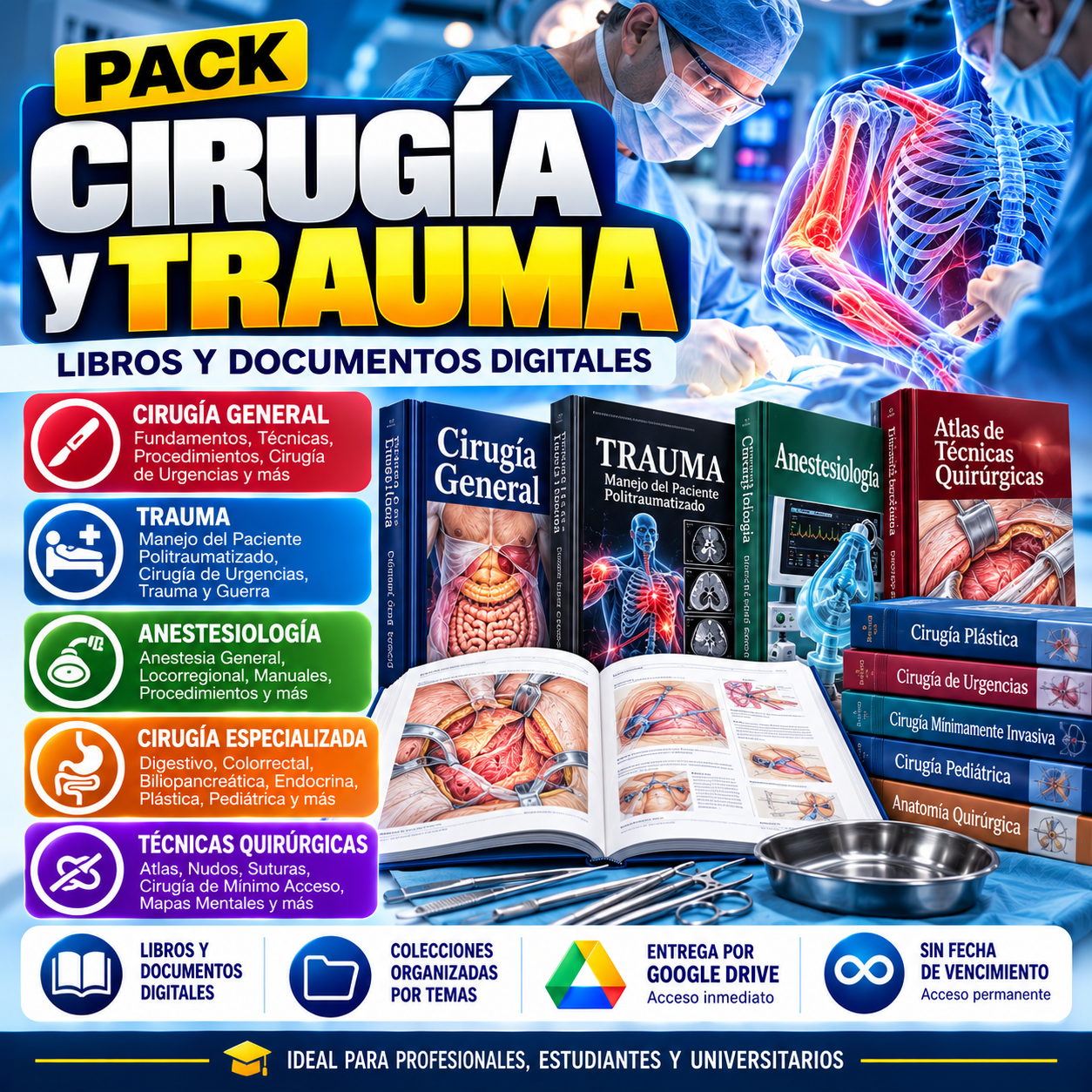 PACK Cirugía y Trauma