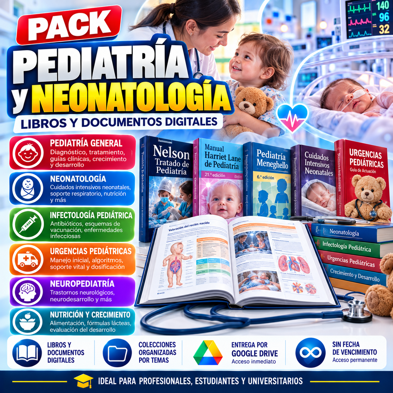 PACK  Pediatría y Neonatología