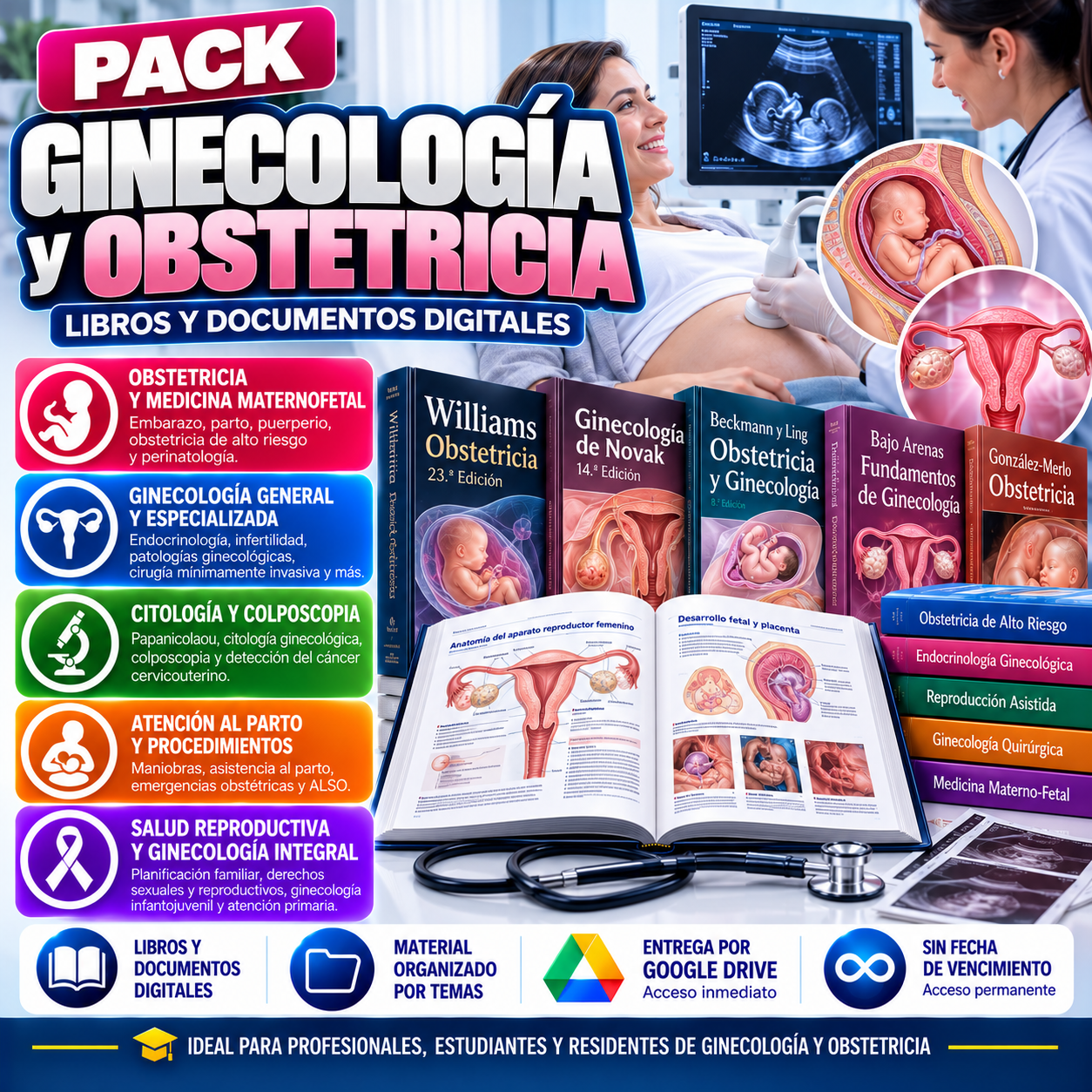 PACK Ginecología y Obstetricia