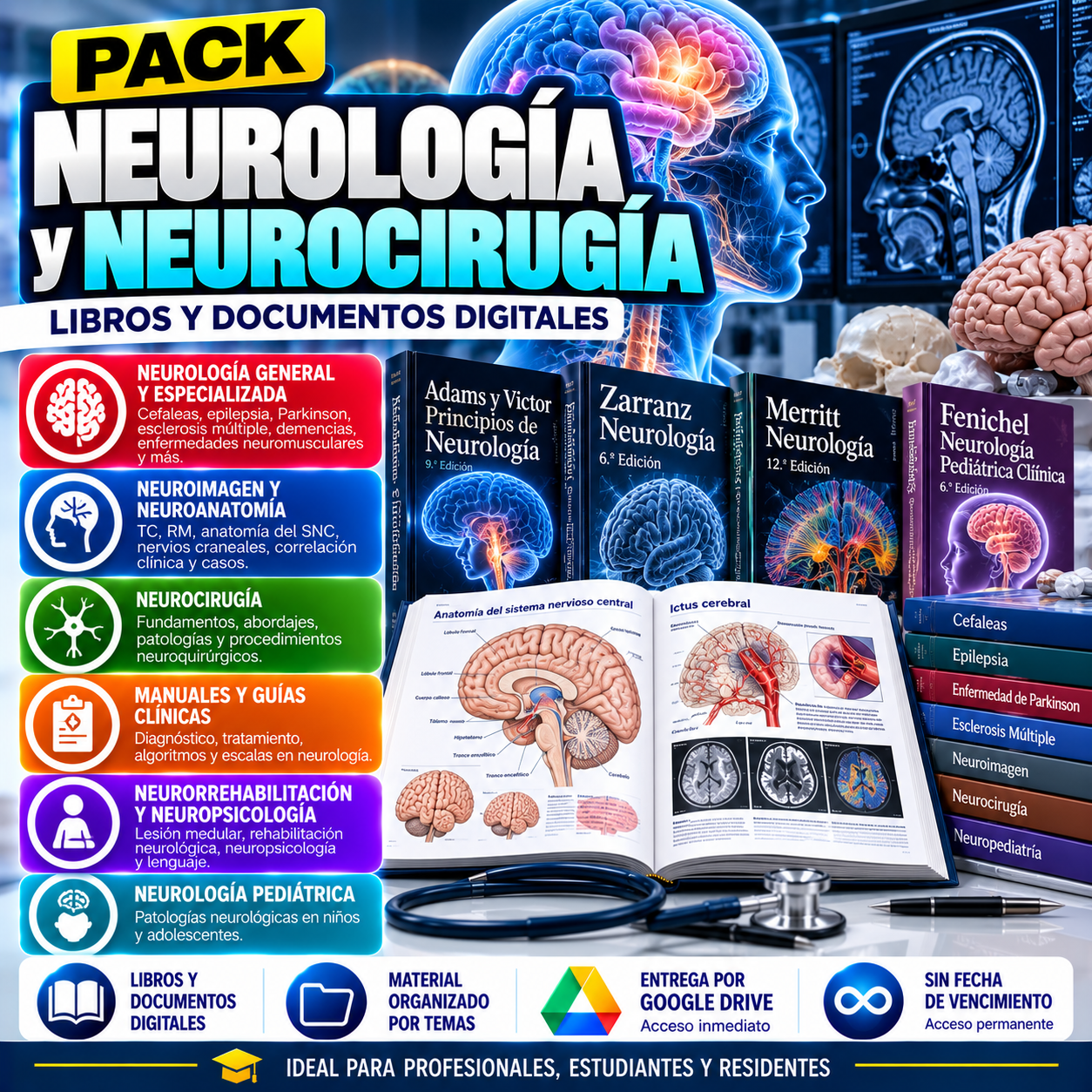 PACK Neurología y Neurocirugía