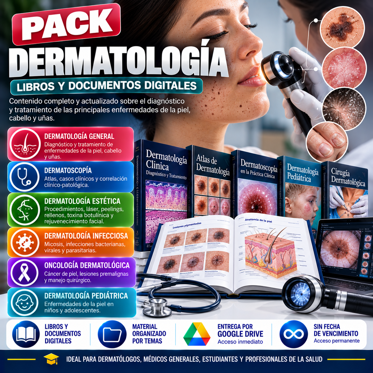 PACK Dermatología