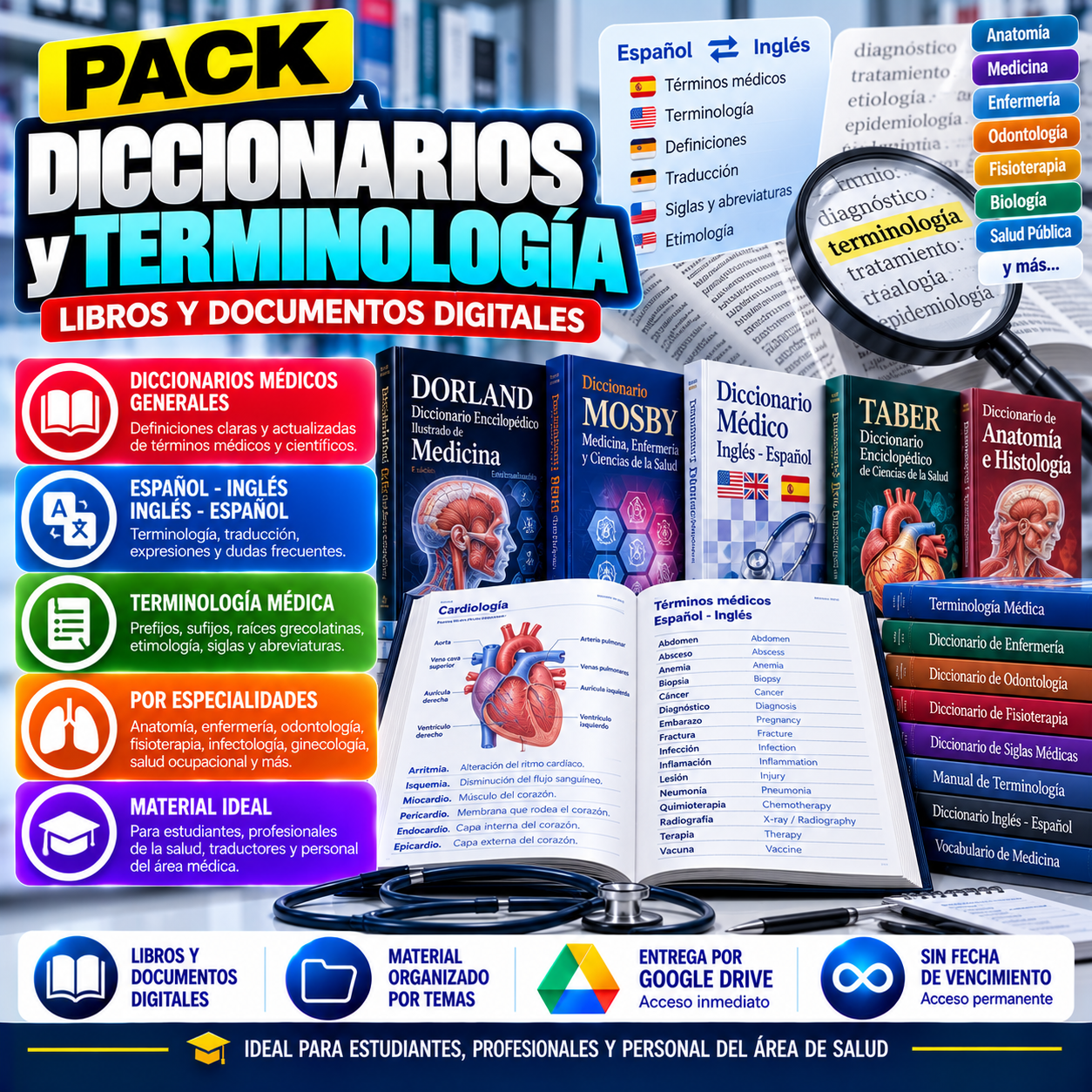PACK Diccionarios y Terminología