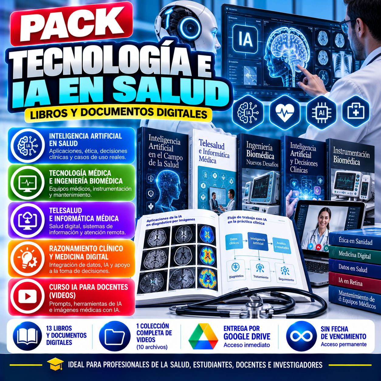 PACK  Tecnología e IA en Salud